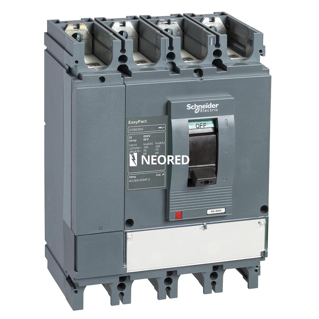 INTERRUPTOR AUTOMATICO CVS400F 36KA TMD400 4P3D