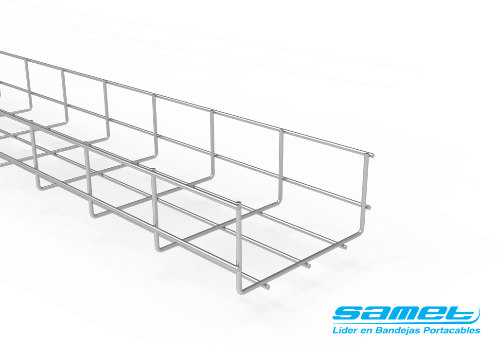 TRAMO DE ALAMBRE DE 50mm ALA 75mm @ 4mm CINCADO