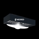 Artefacto exterior solar de pared con sensor de movimiento 6w Macroled calido