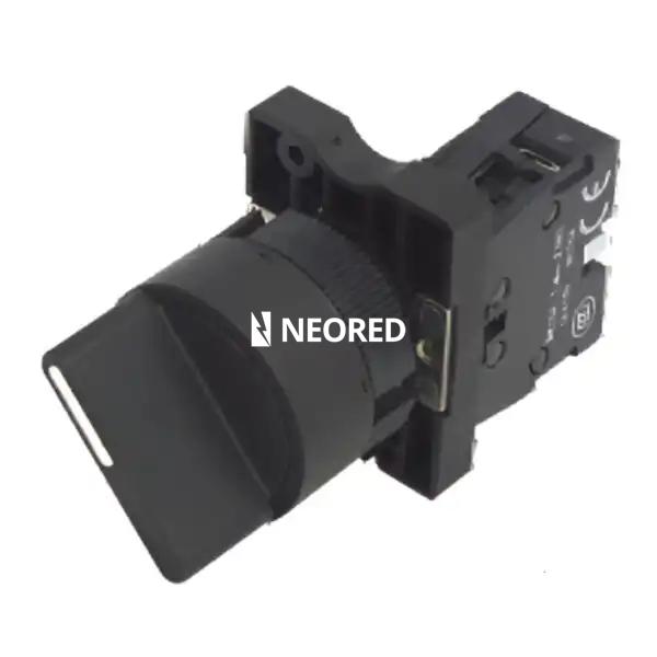 SELECTORA PLASTICA 0-1 FIJA MANETA CORTA (1 NORMAL ABIERTO)