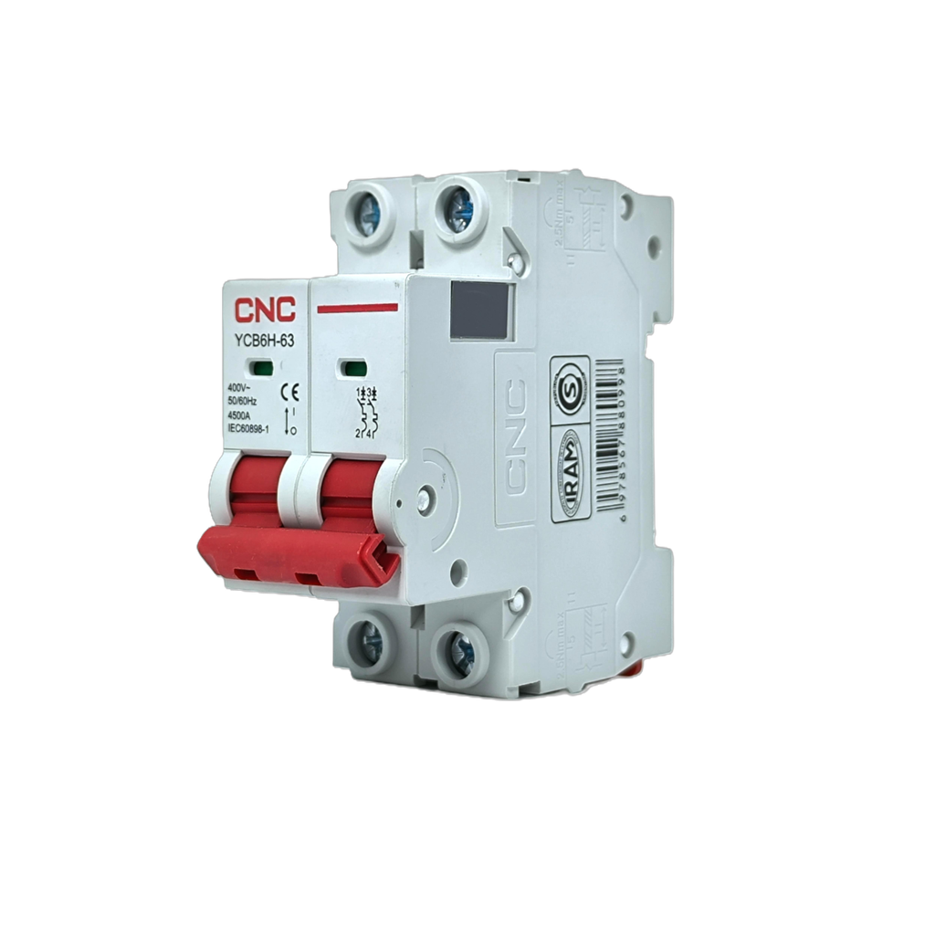 Térmica 2x6A 4,5Ka 230/400V 50/60Hz Curva=C