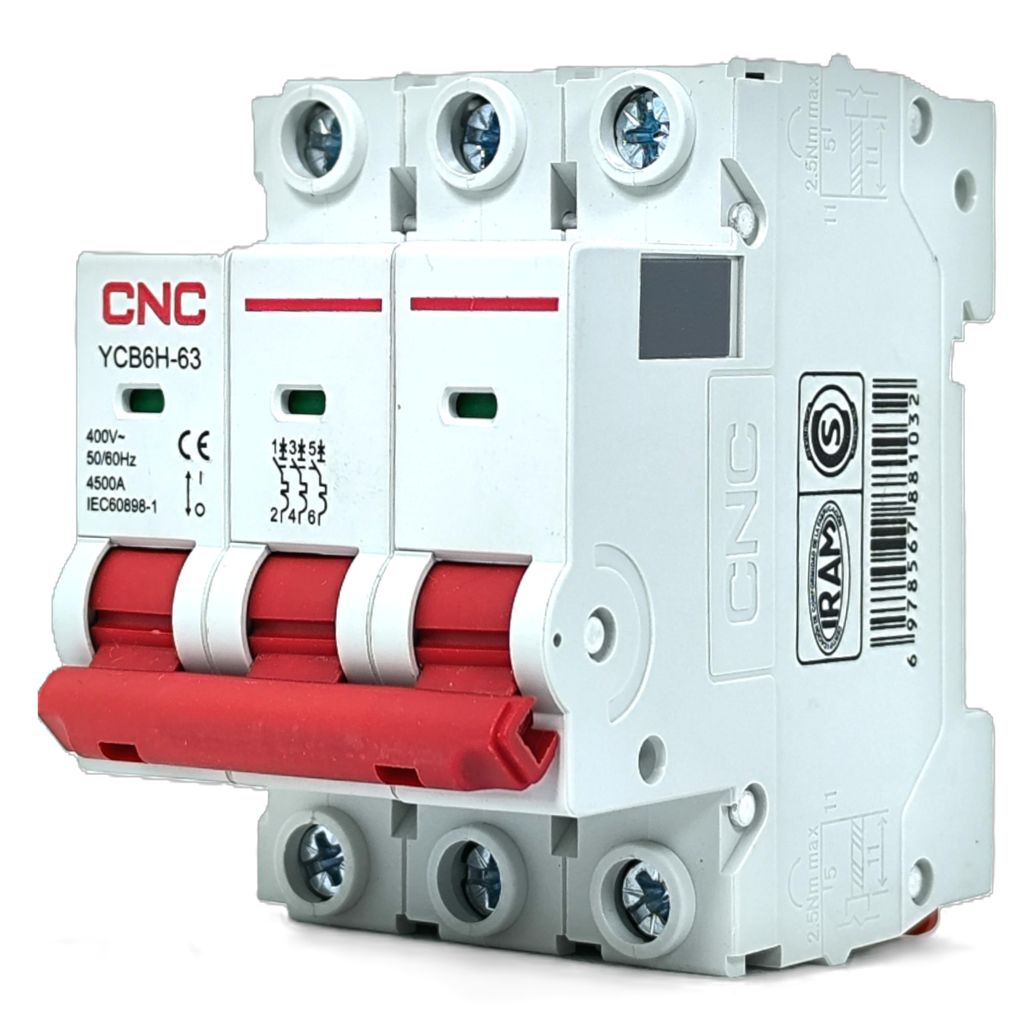 Térmica 3x50A 4,5Ka 230/400V 50/60Hz Curva=C