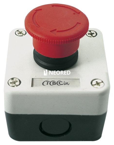 CAJAS DE PULSADORES VACIA 5 ORIFICIOS 22MM