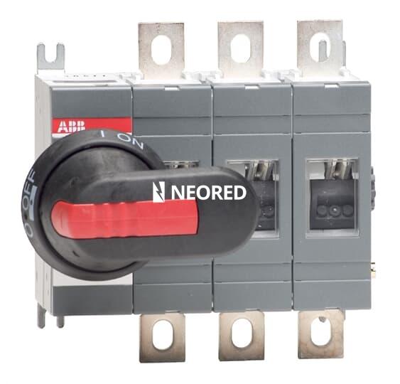 Seccionador bajo carga rotativo In=250A - 3 polos