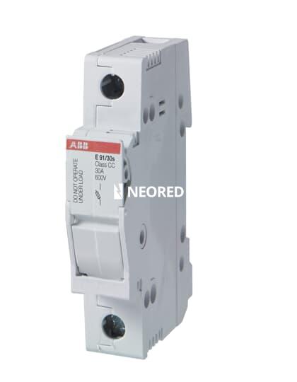 Seccionador portafusible unipolar 32 A,10x38 con Indicacion de Fusible Quemado