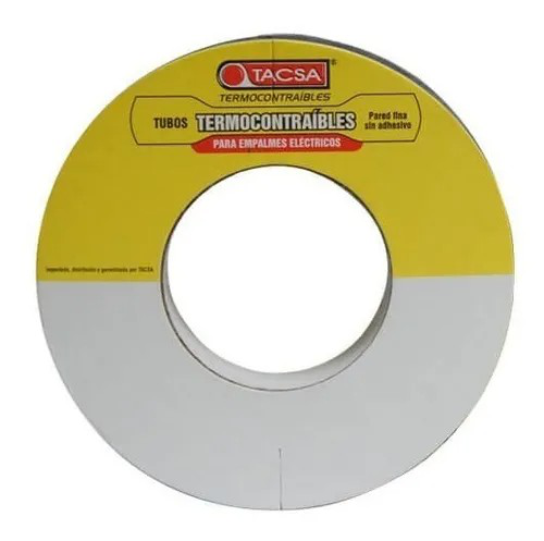 [TACPTLGTAC401] Tubo termocontraíble pared fina sin adhesivo, surtido colores 203+204+205+207+208+209 (1 bobina) +206 (2 bobinas)