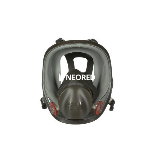 [MMM30061] 3M™ Máscara de Cara Completa Reutilizable 6800, Tamaño Mediano