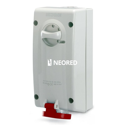 [SCA560.1686] BASE C/BLOQUEO IP44 3P+T 16A