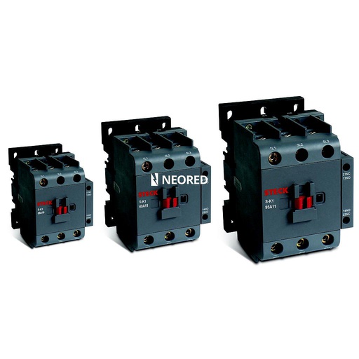 [STESK118A01M] CONTACTOR TRIPOLAR 18A 1NF 220 VCA