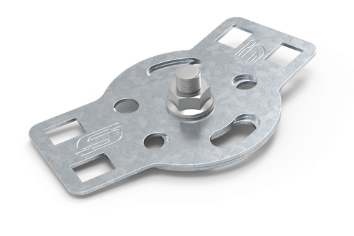 [SAMCAES-090-18-G] CUPLA ARTICULADA ESCALERA SMARTTARY ALA 90 GALV. EN CALIENTE