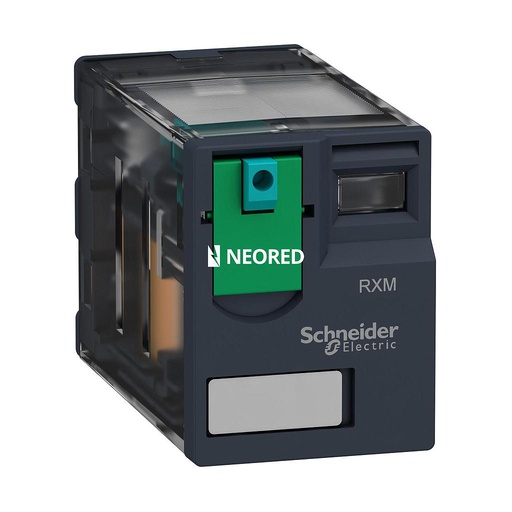 [SCHRXM4AB1BD] Relé miniatura, 6A, 4NANC, 24VDC, sin led
