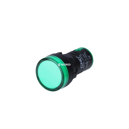 [CNCAD22-22DS B 220] PILOTO LUMINOSO PLASTICO LED MONOBLOQUE AZUL 220VCA