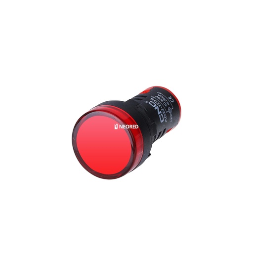 [CNCAD22-22DS R 220] PILOTO LUMINOSO PLASTICO LED MONOBLOQUE ROJO 220VCA