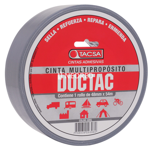 [TACPTDUCTA896B] Cinta MULTIPROPOSITO 48mm x 54m x 0.26mm Blanco