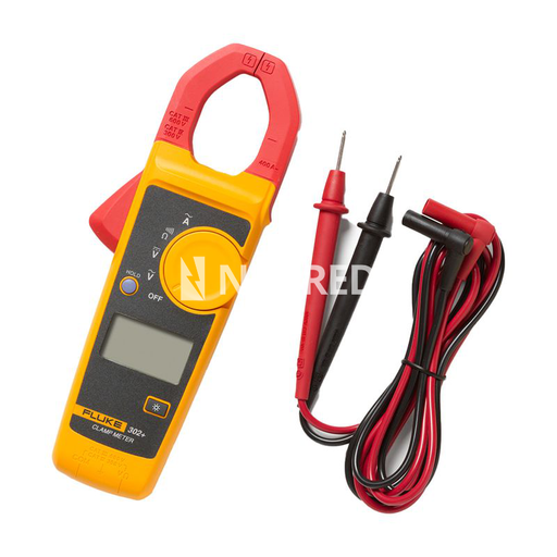[VDTFLUKE-302+/EM ESP] Pinza amperométrica de valor medio de 400 ACA y 600 VCA/VCC. SÓLO SE COMERCIALIZA EN UN MÍNIMO DE 10 UNIDADES Y ES COMBINABLE CON FLUKE-303/EM ESP, FLUKE-305/EM ESP Y FLUKE-362/ESPR.