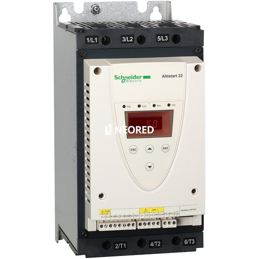 [SCHATS22D62Q] ARRANQUE 3FASE 62A 230-440V 15-30KW