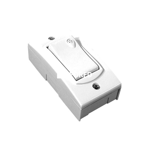 [JEL50403/2] 1 Int. Unipolar Combinación 220Vca - 10A Blanco