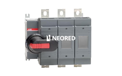 [ABB1SCA022719R0090] Seccionador portafusibles bajo carga rotativo In=250A - 3 polos